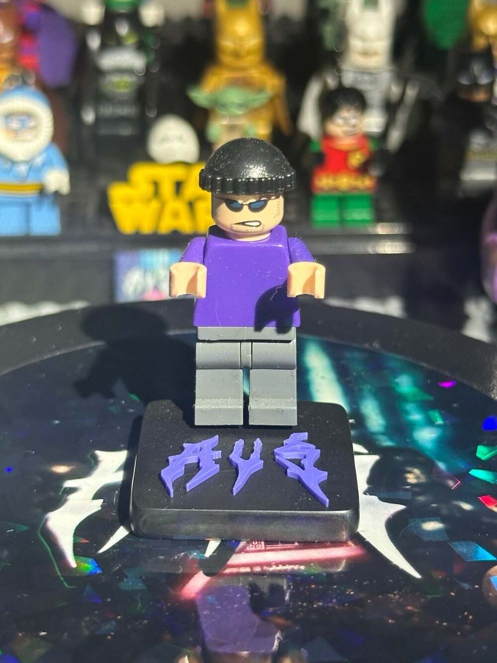 LEGO Batman Henchman Classic Minifigure 7888 2006 2008 Purple Joker